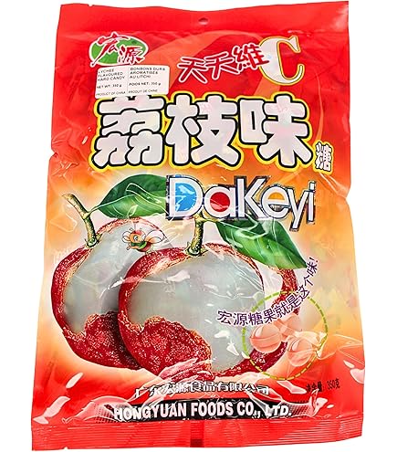 Kasugai Gummy Candy, Lychee, 3.59 Ounce : Amazon.ca: Grocery